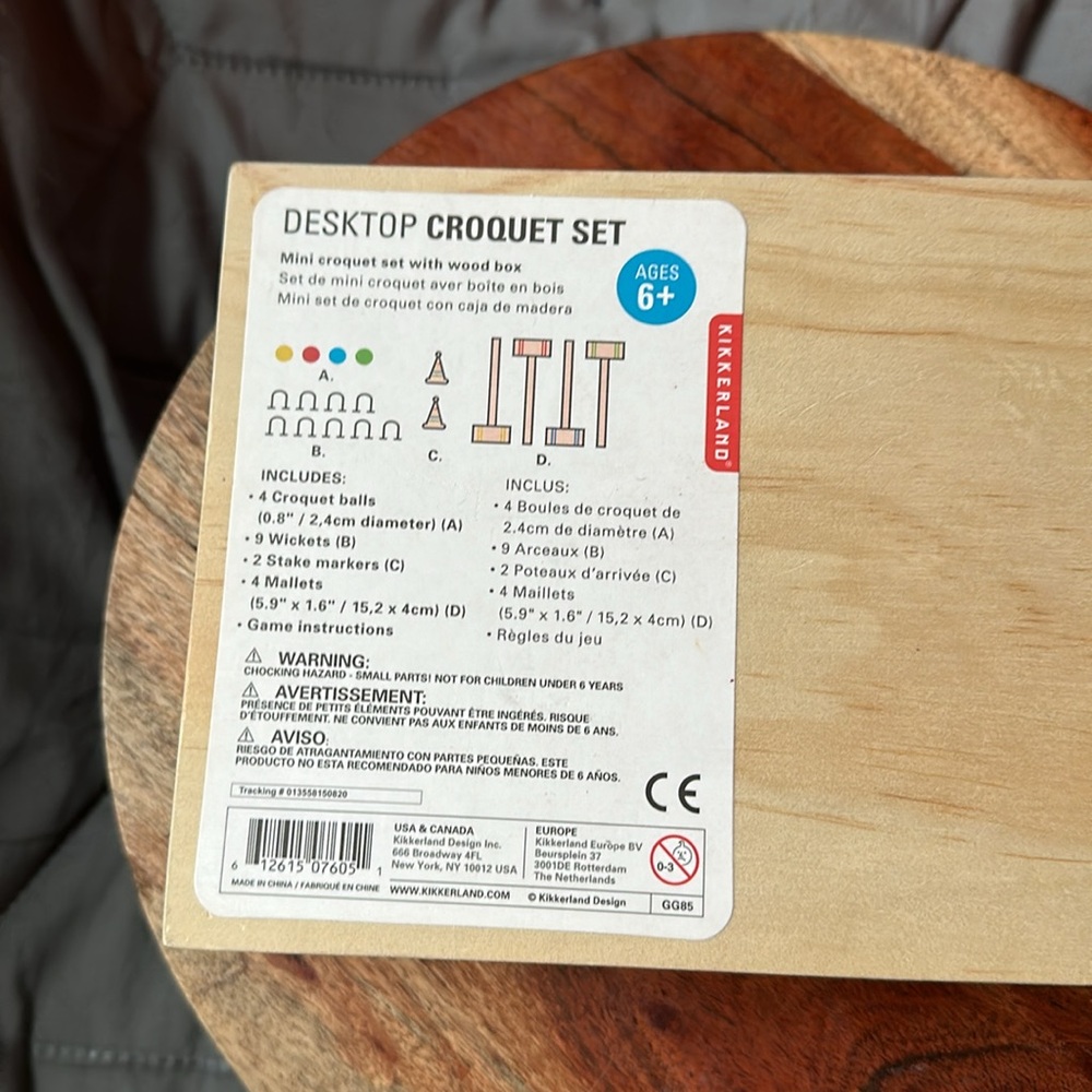 Desktop Croquet Set in new condition - Picture 7 of 7